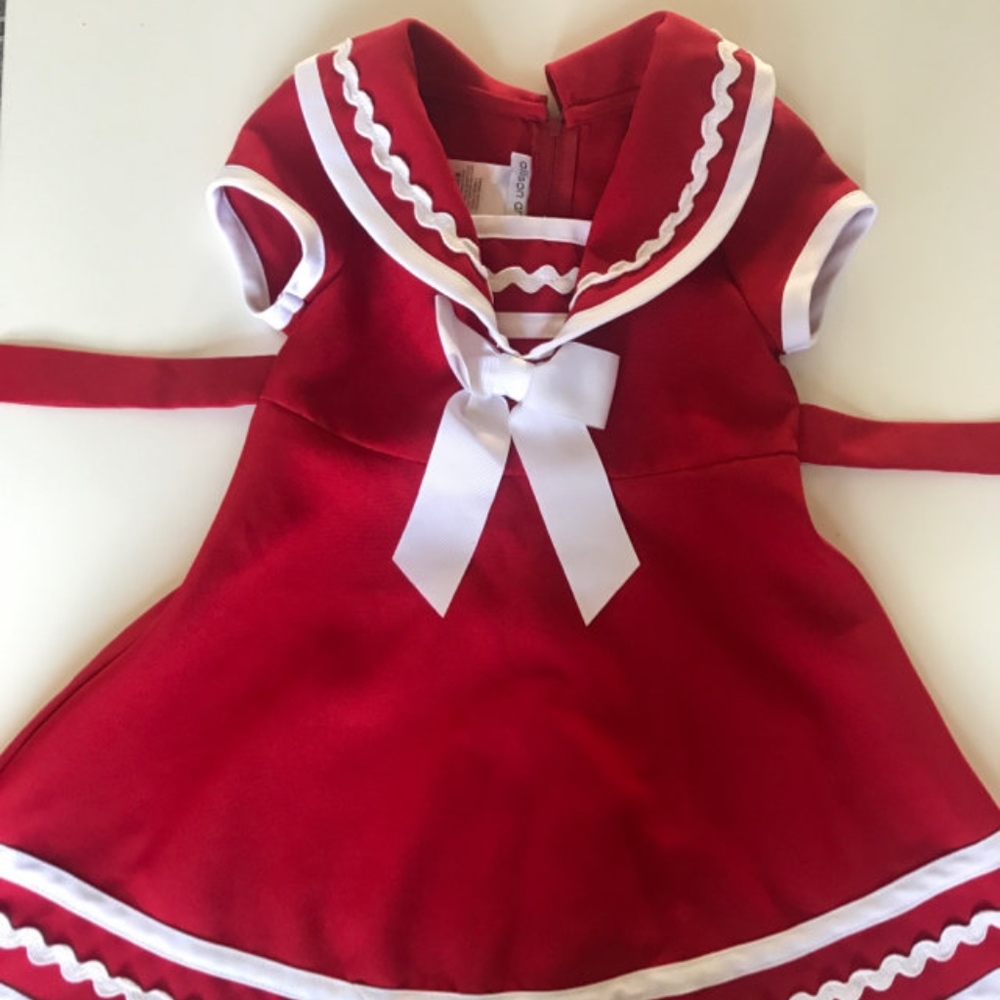 Red Sailor Dress